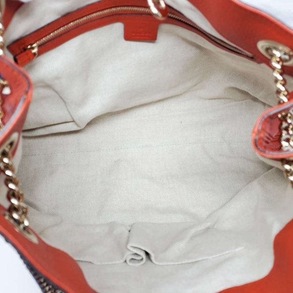 Gucci Soho Medium on Chain Leather Shoulder Bag - Picture 13 of 16